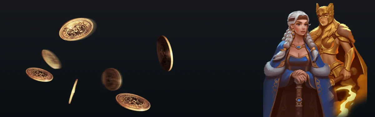 Boomerang Casino live casino — golden coins and table games